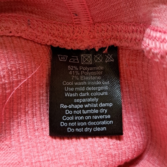 Alphalete Pink Leggings Women's Size Large Activewear Stretch Aero Leggings - Picture 9 of 12